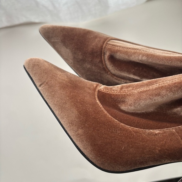 Jeffrey Campbell Florette Boot Velvet Sz 6.5 - Picture 7 of 9